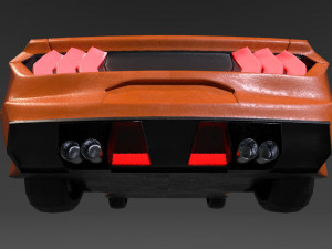 luxury car 3D-Modell