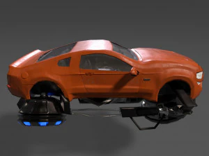 luxury car 3D Model