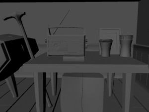morning table Model 3D