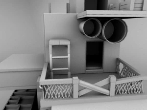 亚历克斯·豪斯 3D 模型