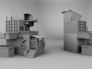 alex house 3D 模型