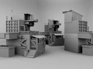 alex house 3D 模型