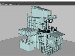 alex house 3D 模型