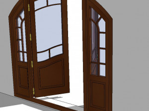 double door 3D Model