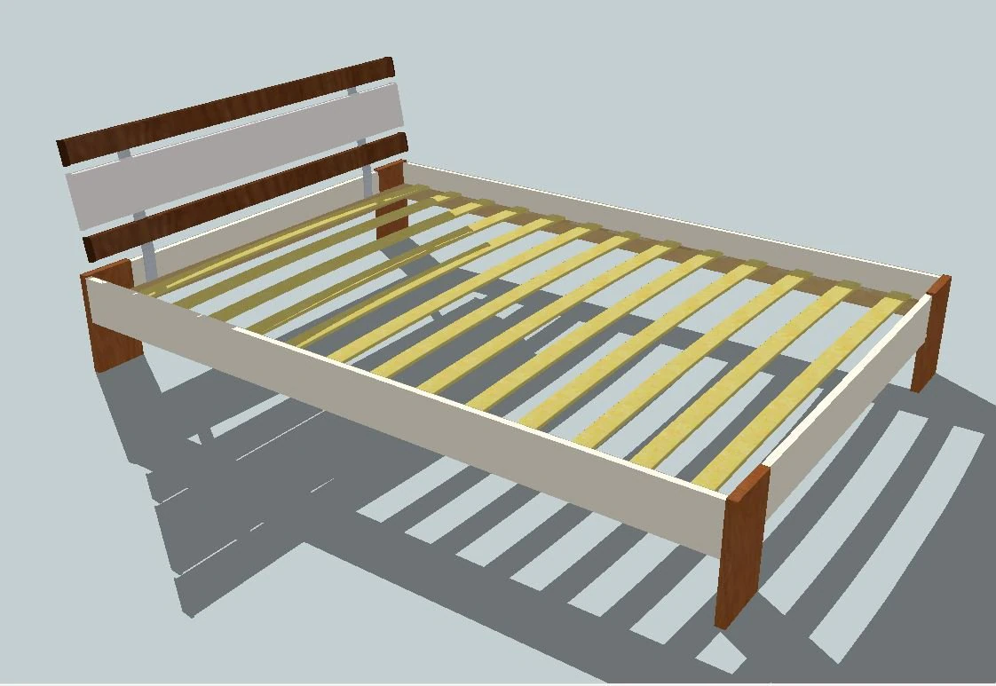 futon 3D Model .c4d .max .obj .3ds .fbx .stl .blend 