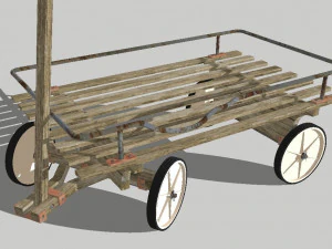 handcart rollfix 3D Model