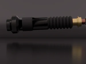 green lightsaber 3D Model