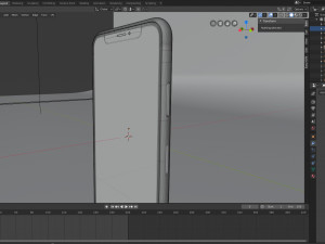 iphone x 3D Model