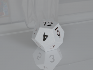 polyhedral dnd dice pack 3D मॉडल