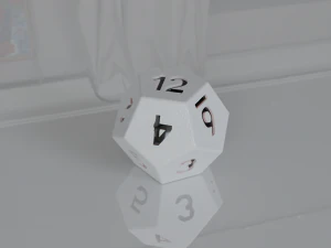polyhedral dnd dice pack 3D Model