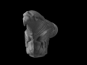 eagle cane handle 3D 模型