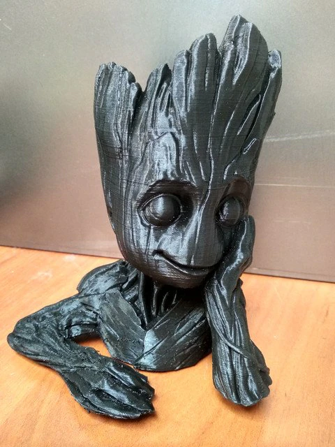 baby groot 3D Print Model .c4d .max .obj .3ds .fbx .stl .blend 