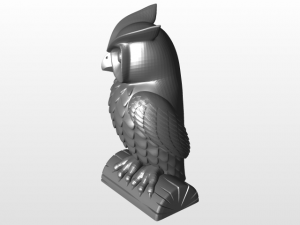owl 3D-Druckmodell
