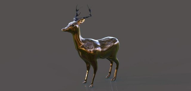 deer Modelo de impresión 3D .c4d .max .obj .3ds .fbx .stl .blend