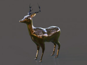 deer 3D 打印模型