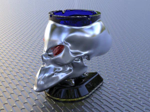 alien skull 3D Print Model