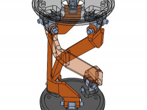 dof multi link Model Cetak 3D