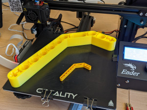 mini digger 3D 打印模型
