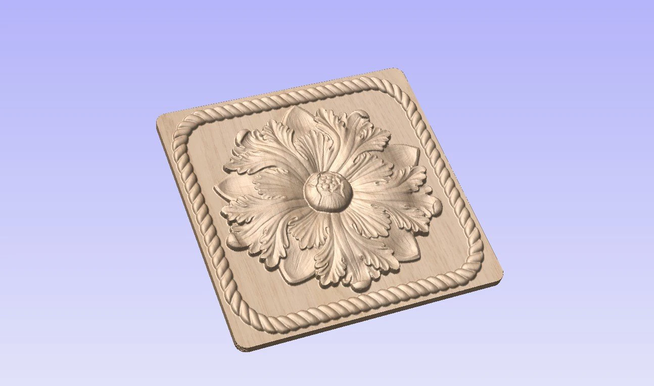 flower 3D Print Model .c4d .max .obj .3ds .fbx .stl .blend
