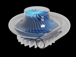 lungstors-blower Model do druku 3D