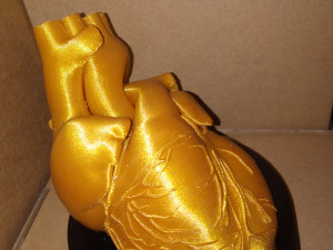 the-golden-heart Model do druku 3D