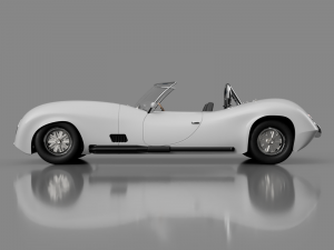 vintage roadster 3D Modell