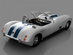 vintage roadster 3D Modell
