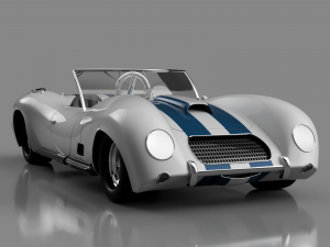 vintage roadster 3D Modell