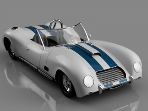 vintage roadster 3D Modell