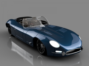 jaguar etr 3D 模型