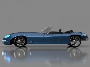 jaguar etr Model 3D