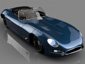 jaguar etr Model 3D