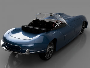 jaguar etr Model 3D