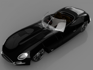jaguar etr Model 3D