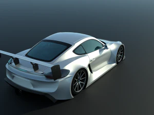 porsche cayman 3D Model