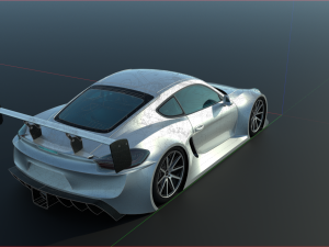 porsche cayman 3D Model
