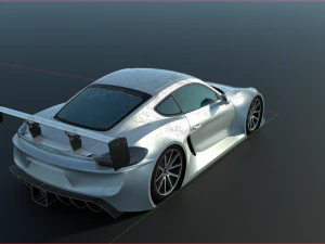 porsche cayman 3D Model