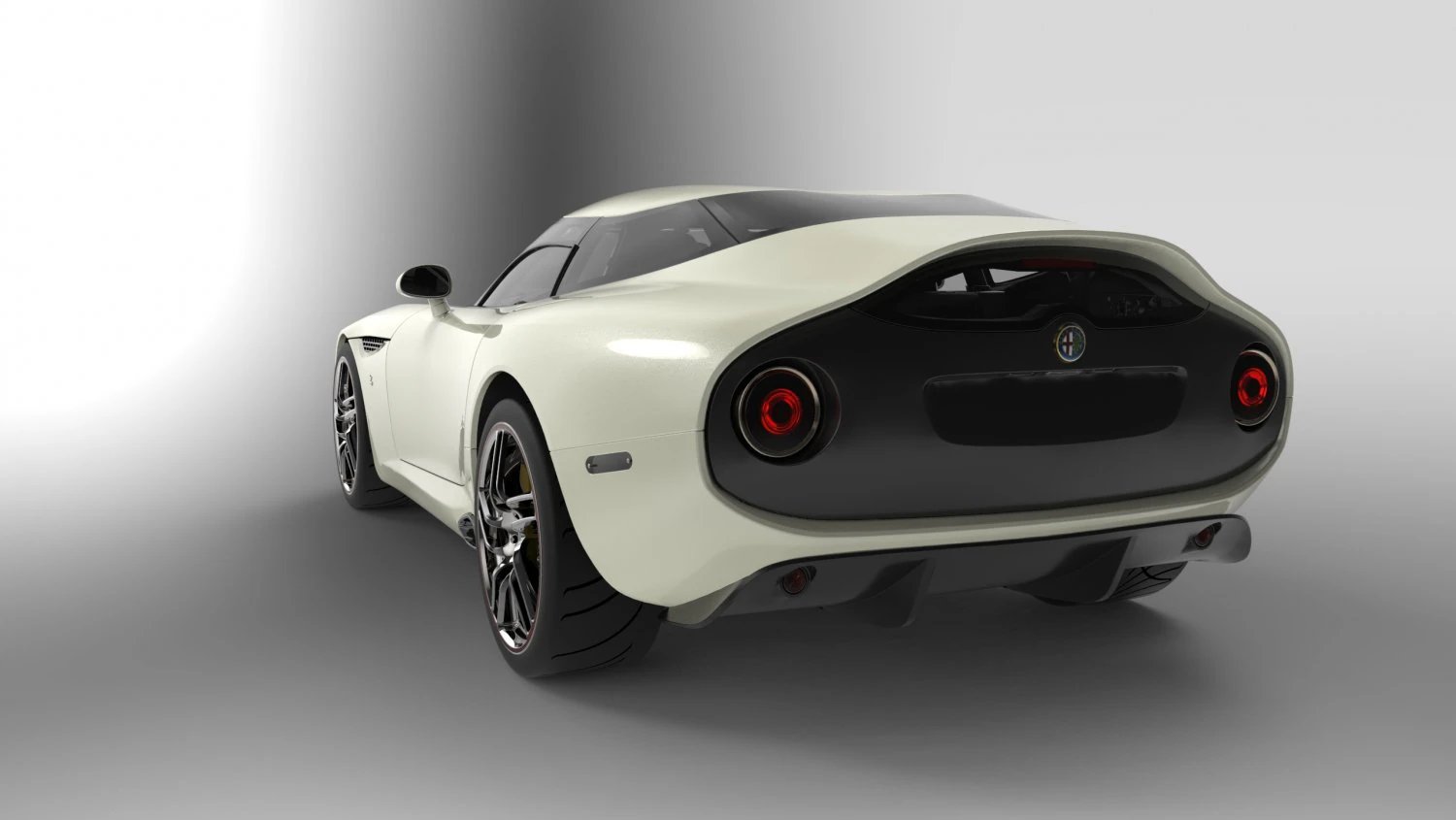 alfa romeo zagato 3D Model .c4d .max .obj .3ds .fbx .stl .blend 