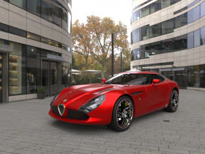 alfa romeo zagato 3D Model