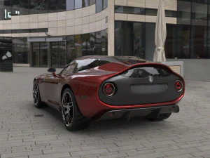 alfa romeo zagato 3D Model