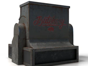 old cash register 3D Model