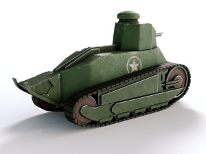 toy tank 3Dモデル