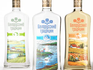 白俄罗斯伏特加6瓶 3D 模型