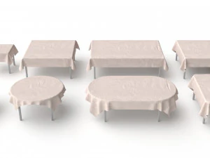 paquete de mantel Modelo 3D
