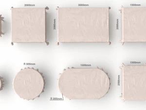 tablecloth pack 3D Model