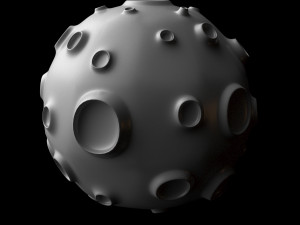 moon 3D Model