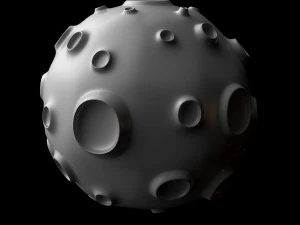 moon 3D Model