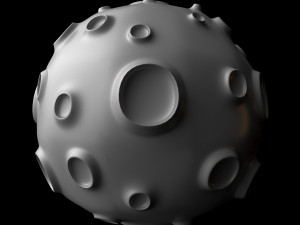 moon Model 3D