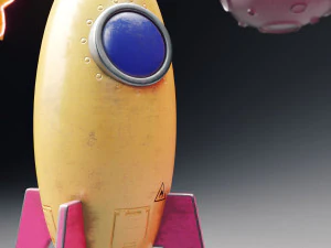 toy rocket 3D Model