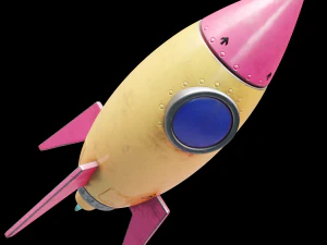 toy rocket 3D Model